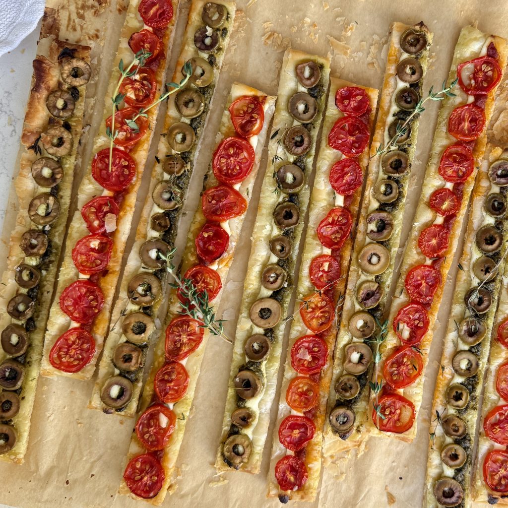 אצבעות בצק עלים מלוחות